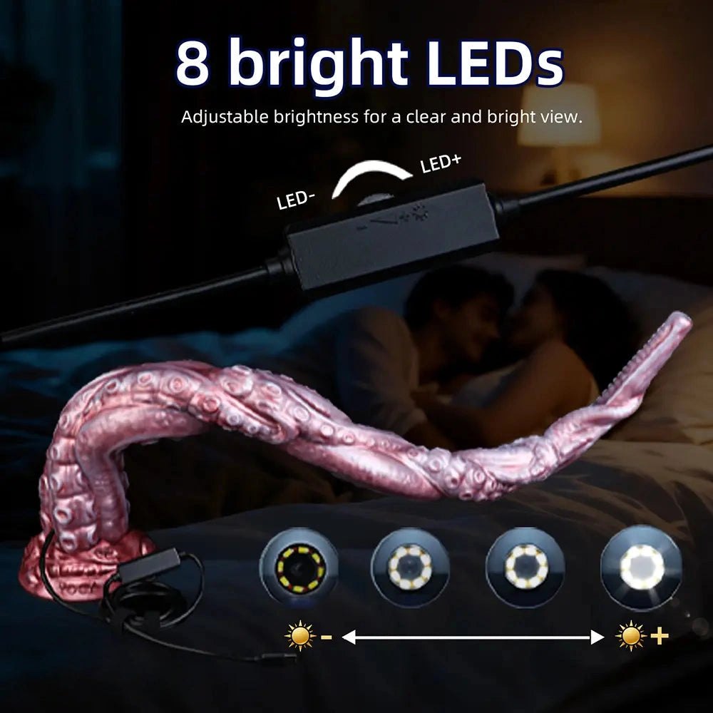 Long Tentacle Cam Dildo - Fantasy Dragon Monster Dildo