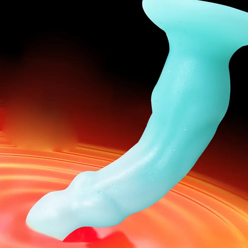Luminous Big Fantasy Dildo - Silicone Monster Dildo Big