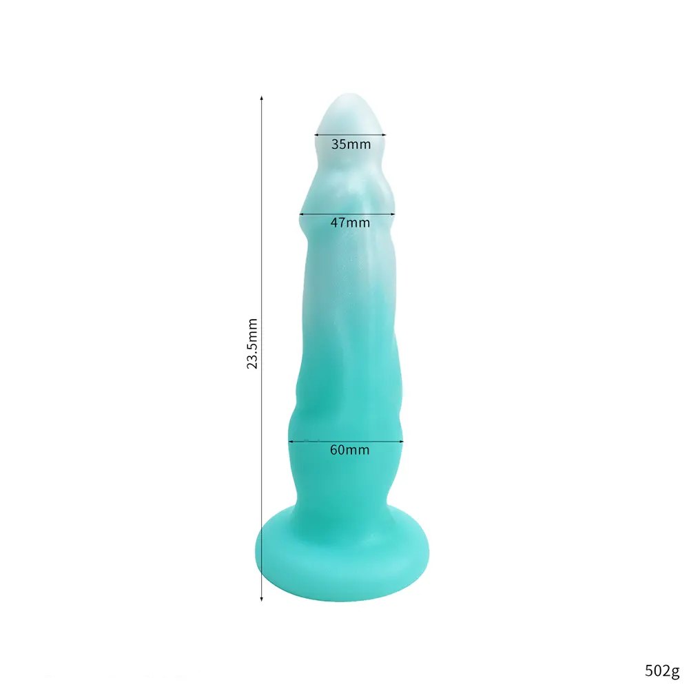Luminous Big Fantasy Dildo - Silicone Monster Dildo Big