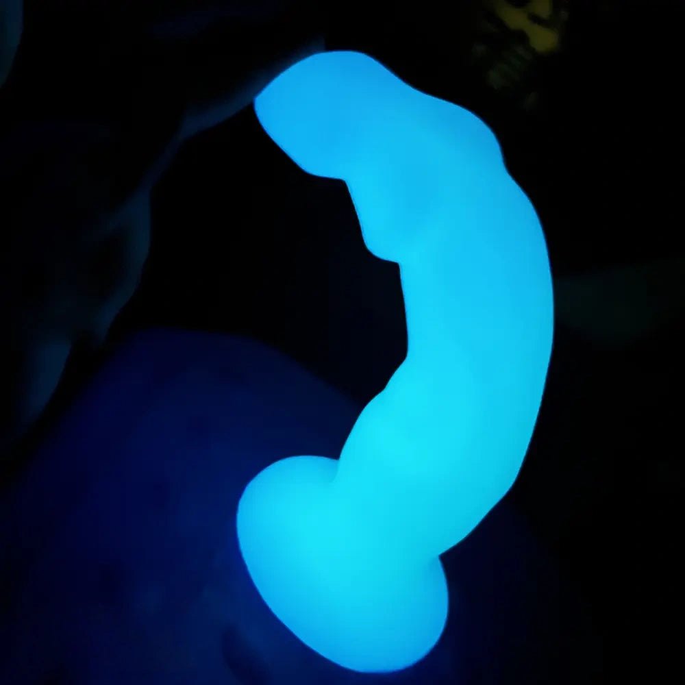 Luminous Big Fantasy Dildo - Silicone Monster Dildo Big