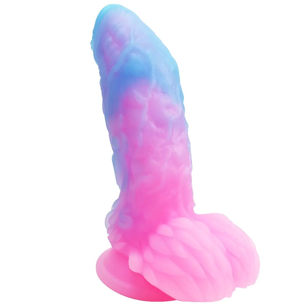 Luminous Dragon Dildo 7.48in - Dragon Dildo Glow Option