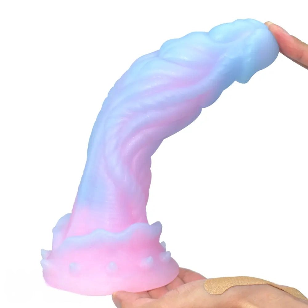 Luminous Pastel Fantasy Dildo - Monster Dildo