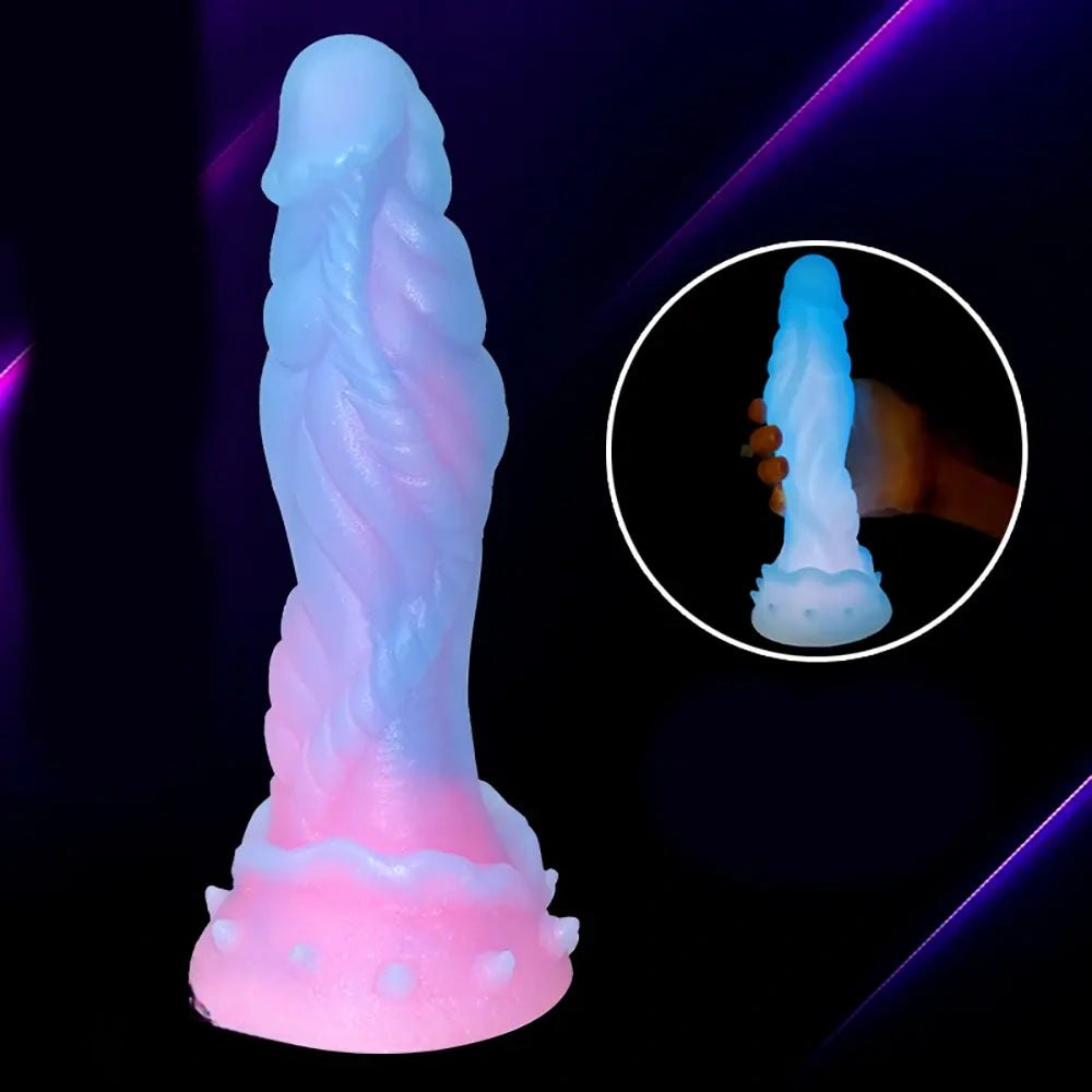 Luminous Pastel Fantasy Dildo - Monster Dildo