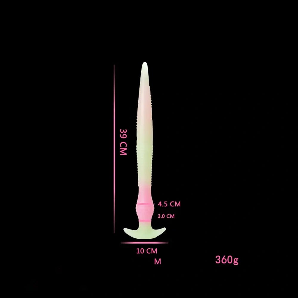 Luminous Silicone Tentacle Dildo - Dragon Fantasy Dildo