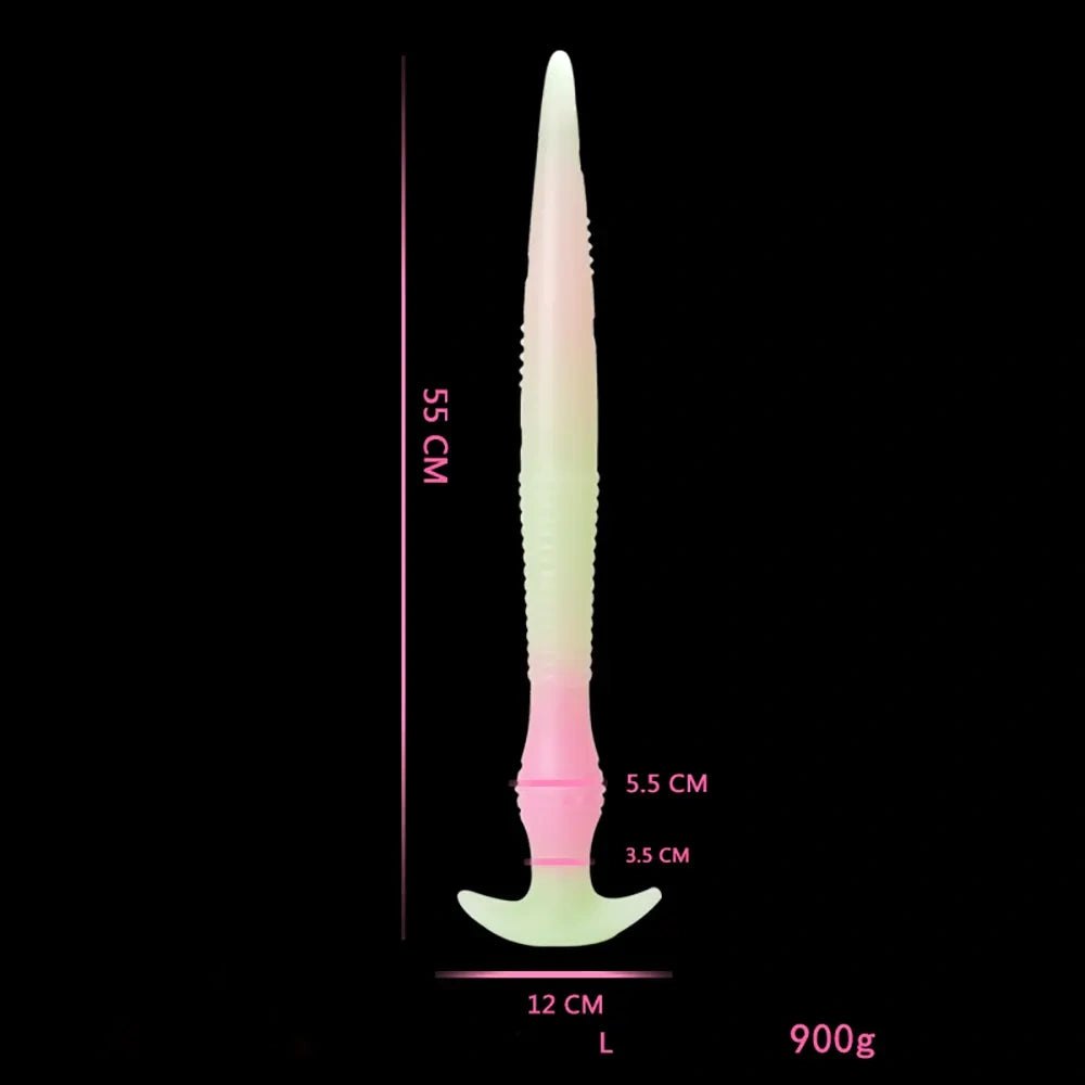 Luminous Silicone Tentacle Dildo - Dragon Fantasy Dildo