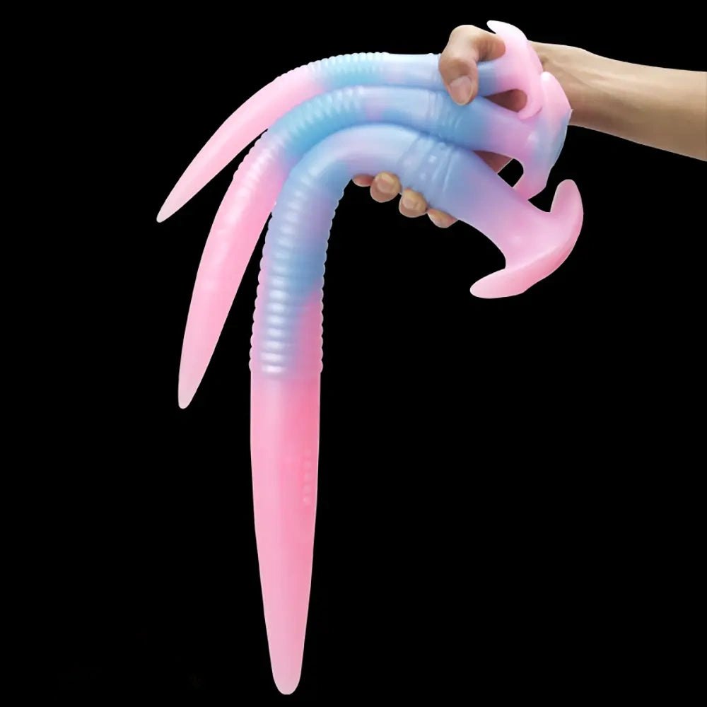 Luminous Silicone Tentacle Dildo - Dragon Fantasy Dildo