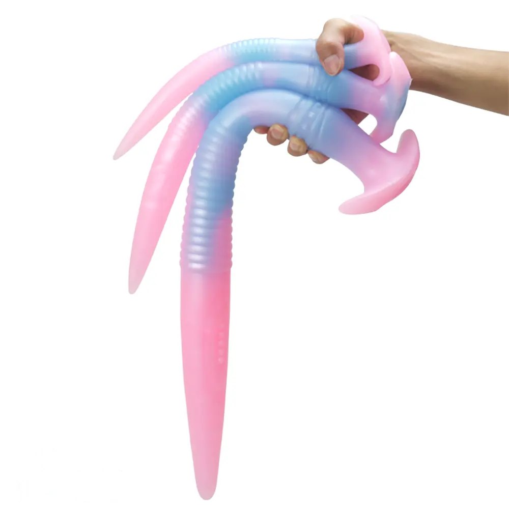Luminous Silicone Tentacle Dildo - Dragon Fantasy Dildo