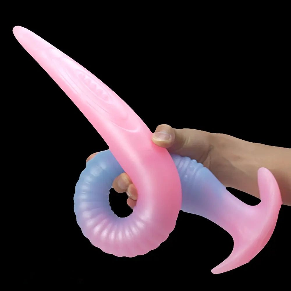 Luminous Silicone Tentacle Dildo - Dragon Fantasy Dildo