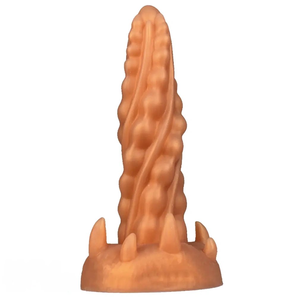 Luminous Spiked Fantasy Dildo 7 in - Fantasy Monster Dildo