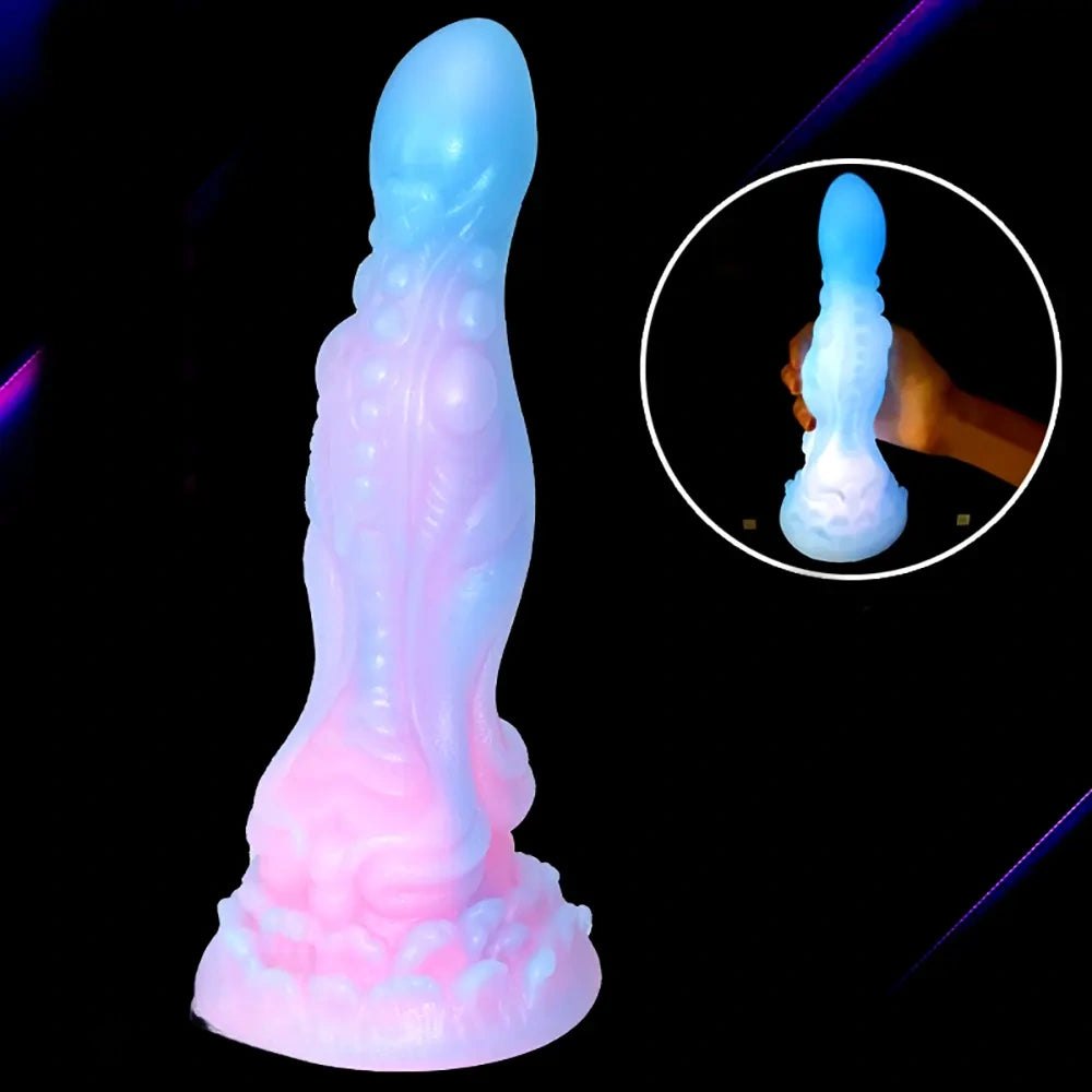 Luminous Tentacle Fantasy Dildo 10.2in - Fantasy Dildo Design