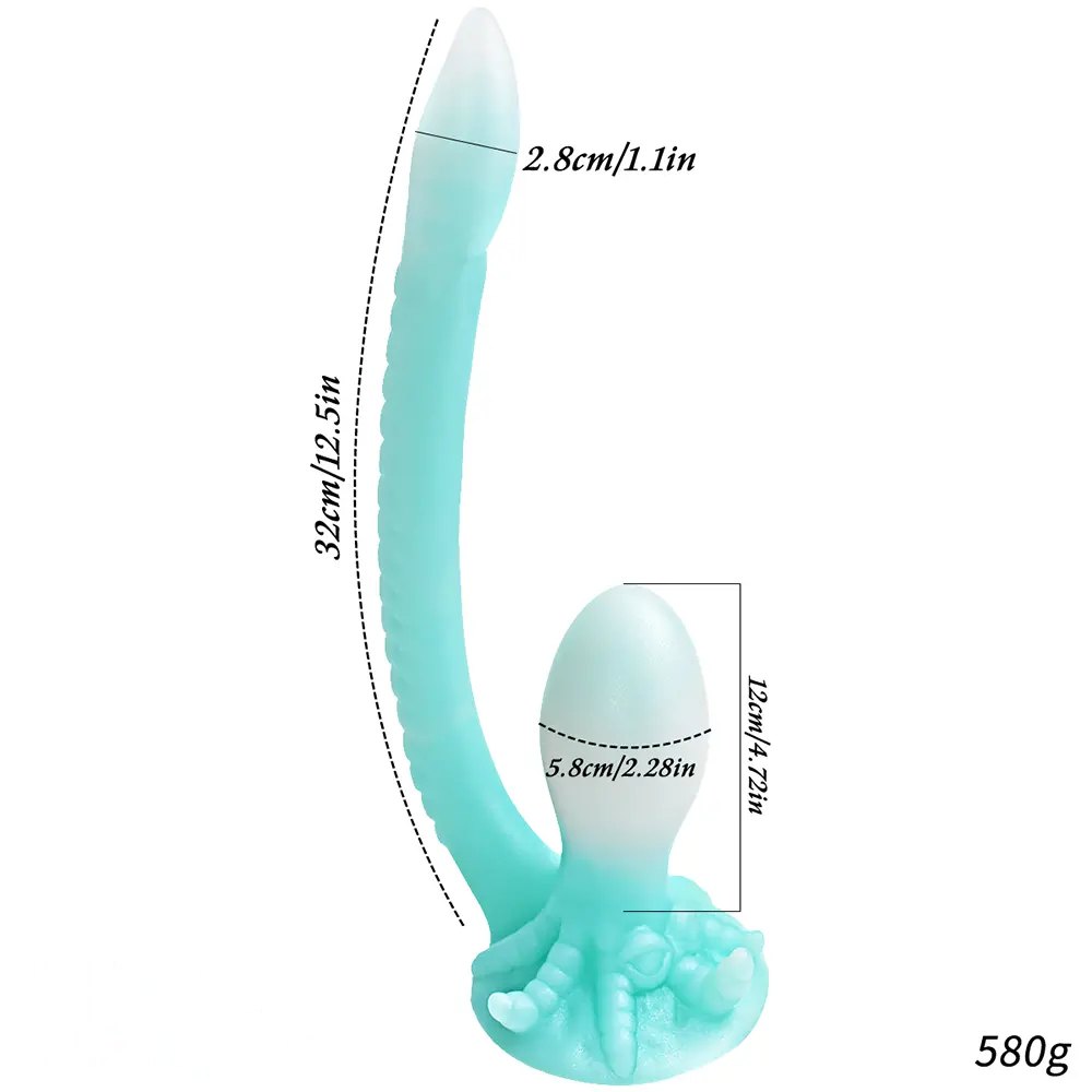 Luminous Tentacle Fantasy Dildo - Dragon Dildo Pick