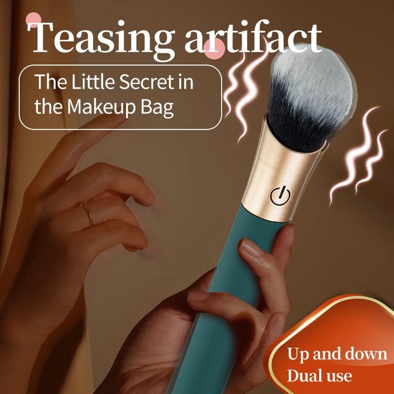 Makeup Brush G-Spot Vibrator - Mini Clitoral Bullet Vibrator