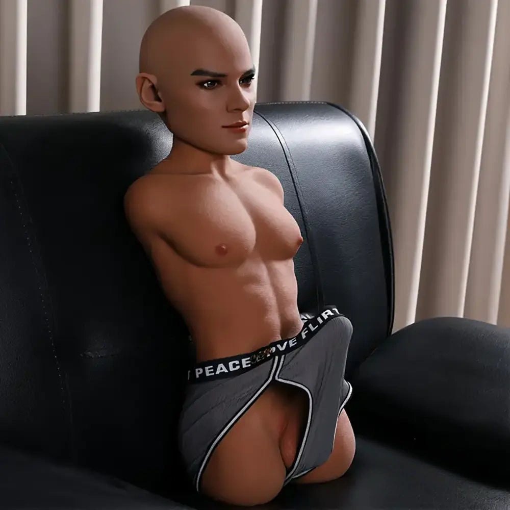 Male Torso Doll with Attached Dildo - Sex Doll Torsos