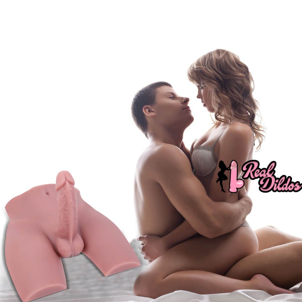 Male Torso Doll with Flexible Dildo - Sex Doll Torso