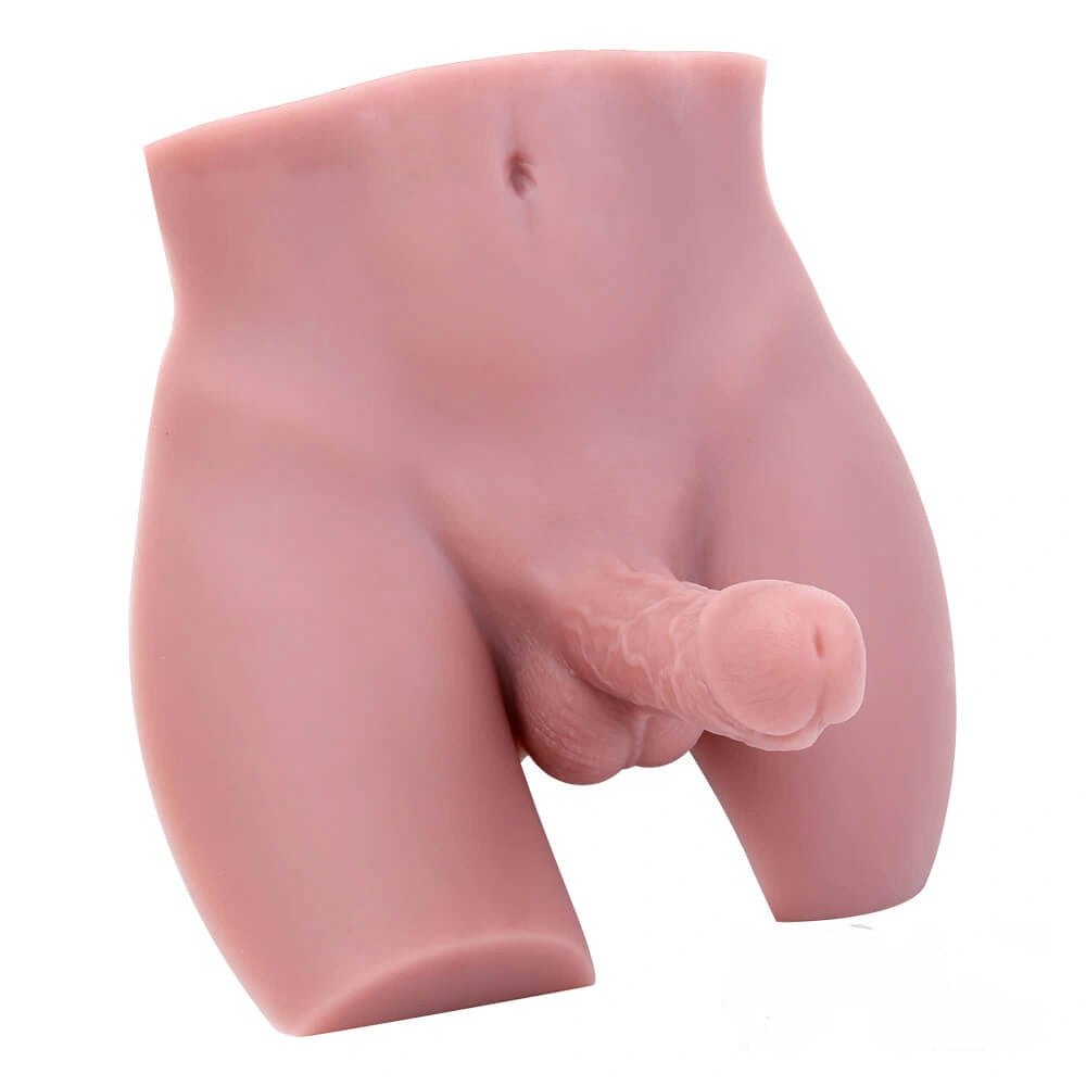 Male Torso Doll with Flexible Dildo - Sex Doll Torso