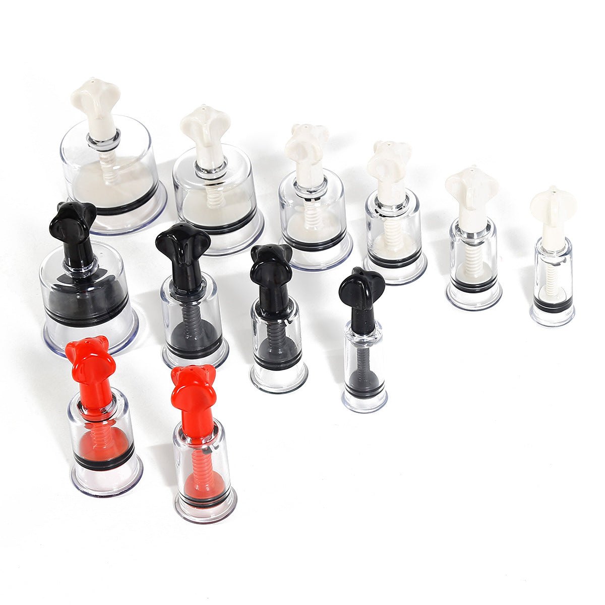 Manual Vacuum Nipple Sucker Cups - Nipple Suckers Set