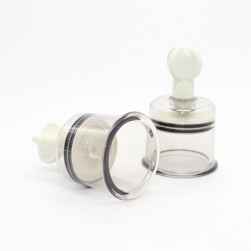 Manual Vacuum Nipple Sucker Cups - Nipple Suckers Set