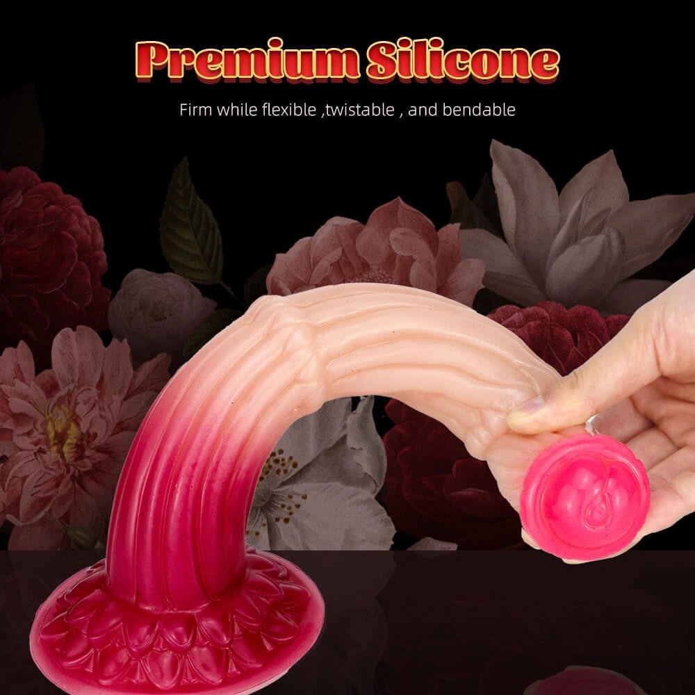 Marble Swirl Fantasy Dildo - 3D Printed Silicone Dildo