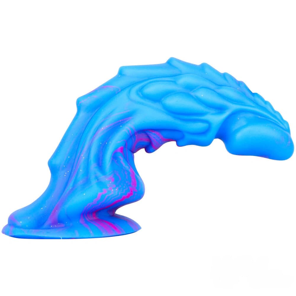 Marbled Dragon Dildo 8.27in - Dragon Dildo Fantasy Toy