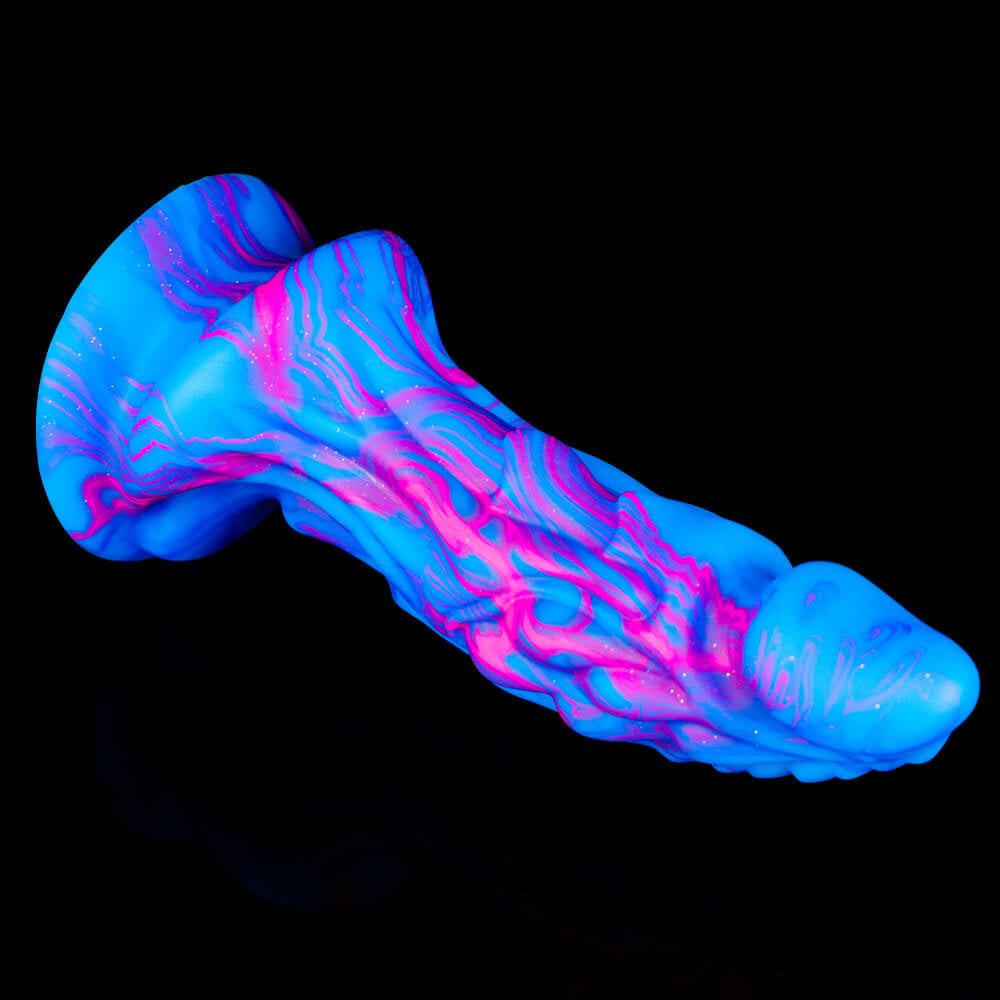 Marbled Dragon Dildo 8.27in - Dragon Dildo Fantasy Toy
