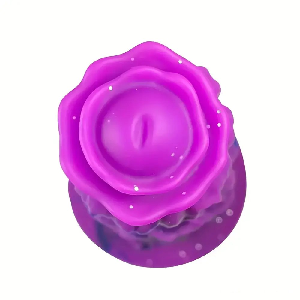 Marbled Fantasy Dildo 9.25in - Silicone Monster Dildo