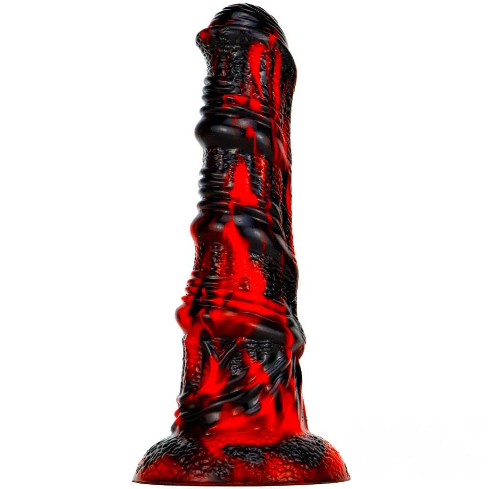 8.66in Marbled Horse-Style Dildo - Animal Dildo