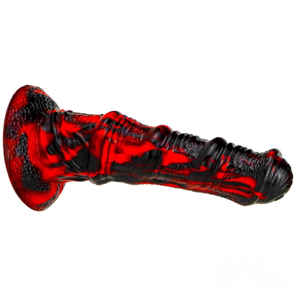 8.66in Marbled Horse-Style Dildo - Animal Dildo