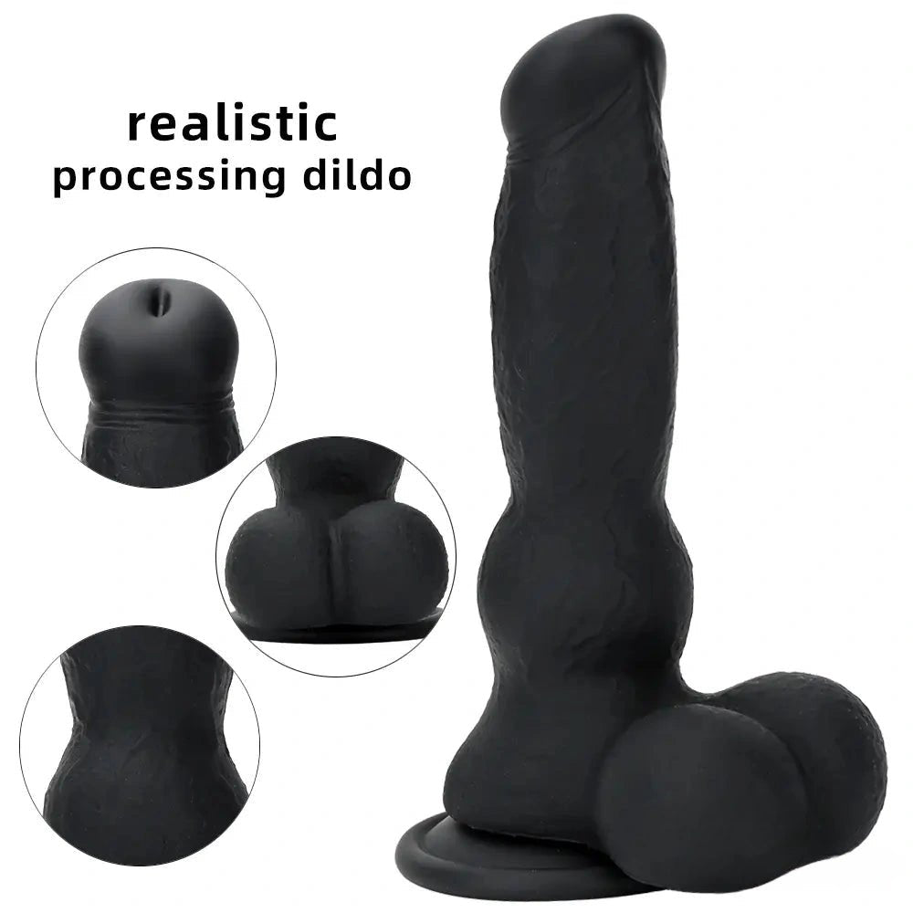 Marbled Knot Animal Dildo - Knotted Dog Dildo Style