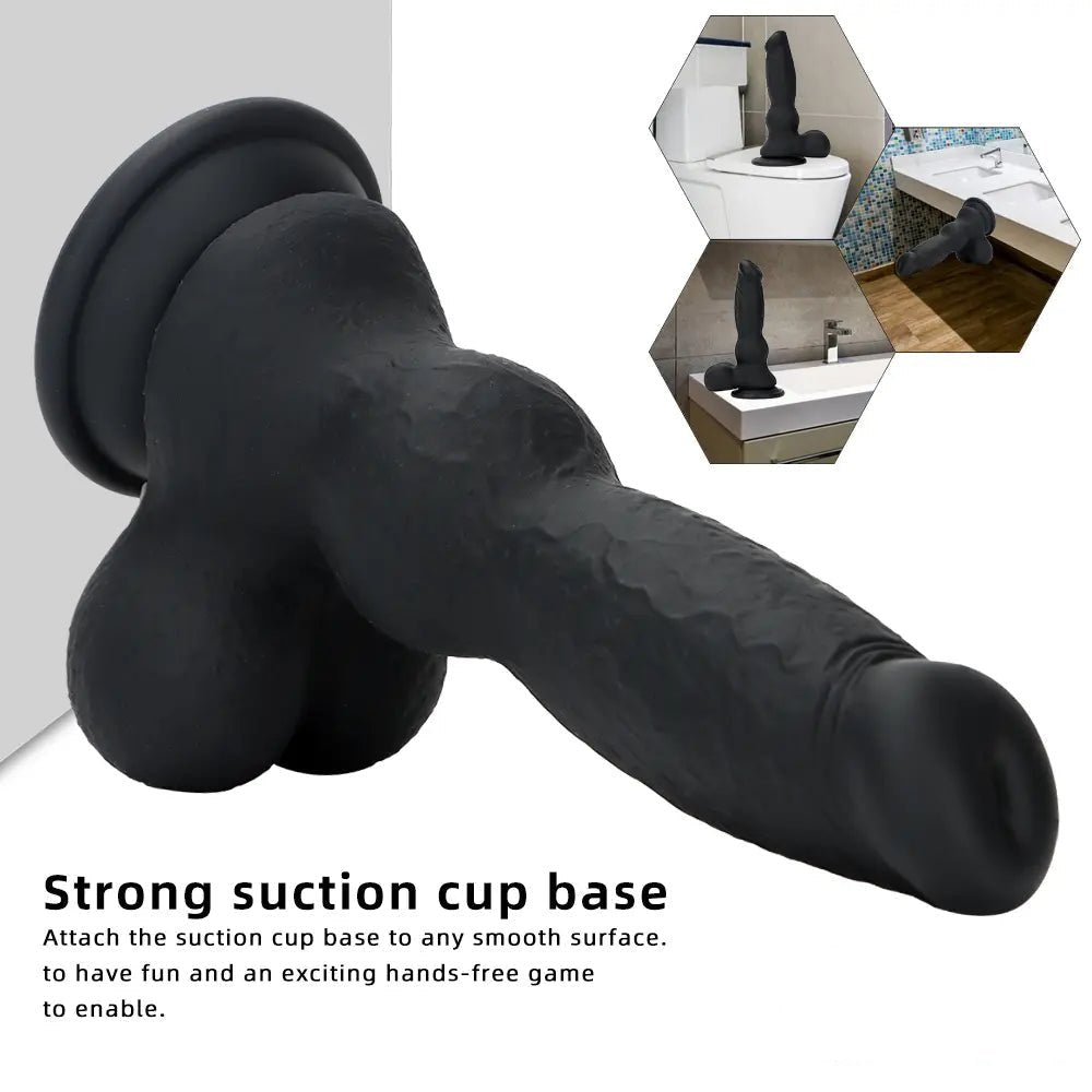 Marbled Knot Animal Dildo - Knotted Dog Dildo Style