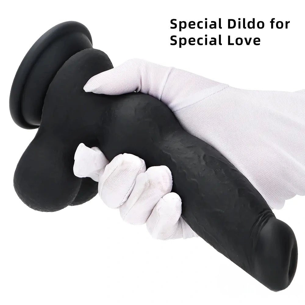 Marbled Knot Animal Dildo - Knotted Dog Dildo Style
