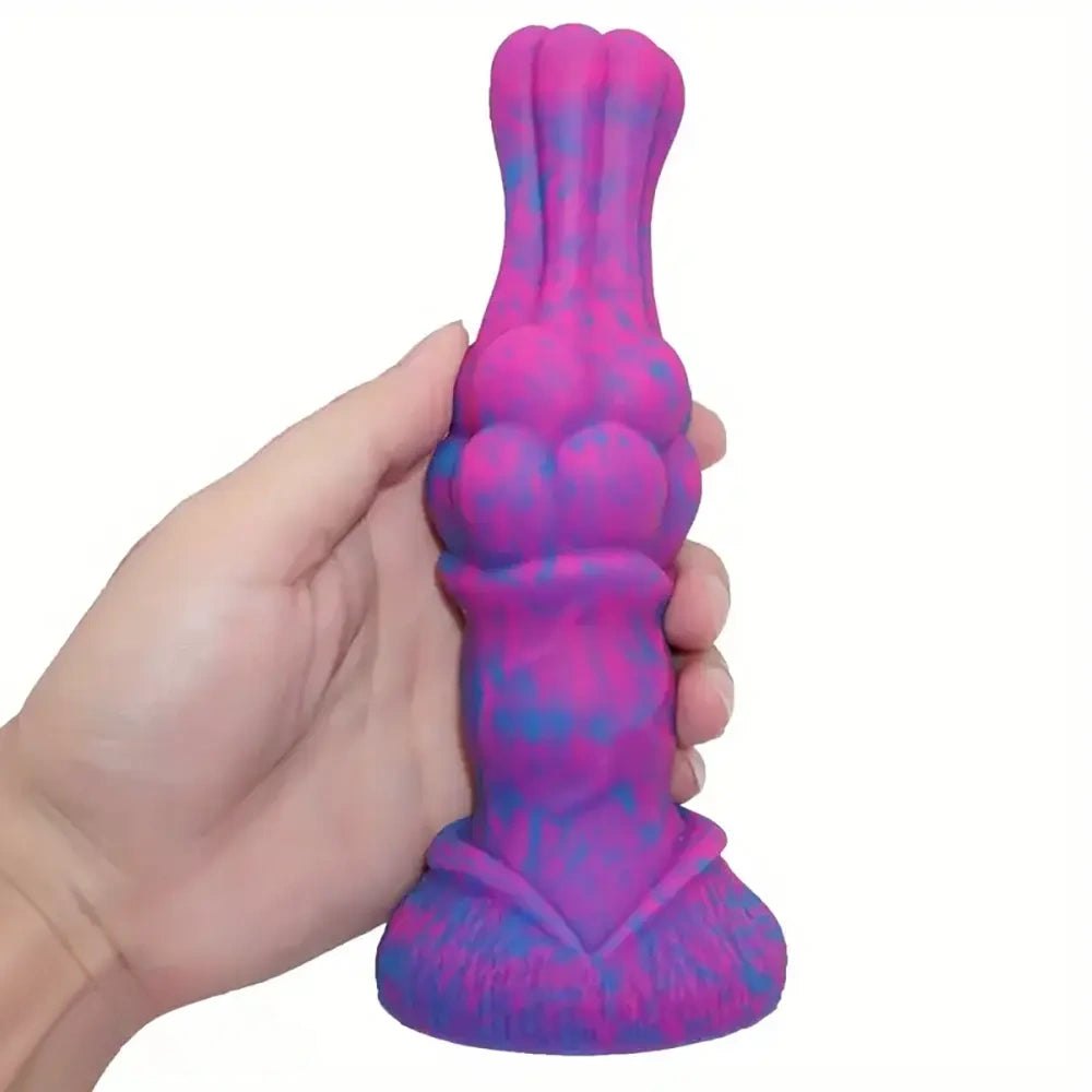 Marbled Knot Animal Dildo - Textured Horse Knot Dildo