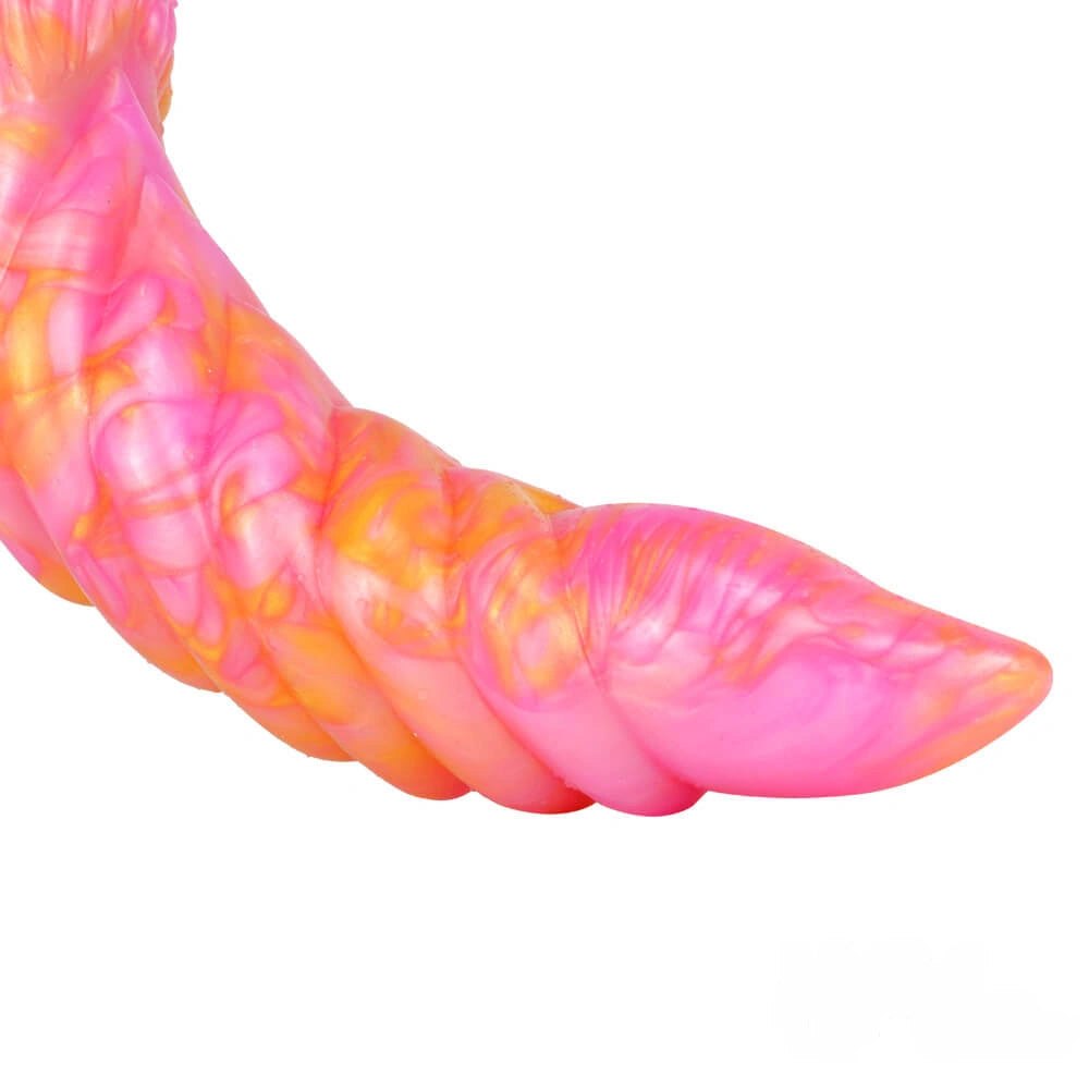 Marbled Spiral Fantasy Dildo 7.6 - Dragon Fantasy Dildo