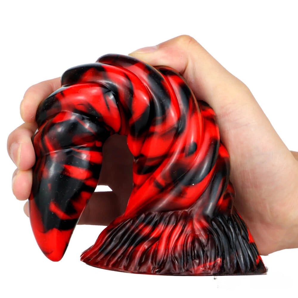 Marbled Spiral Fantasy Dildo 7.6 - Dragon Fantasy Dildo