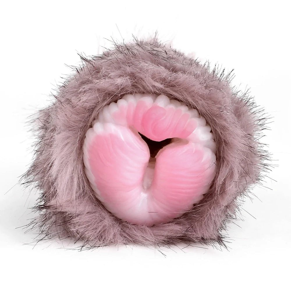 Mauve Lilac Fur Masturbator - Male Masturbator Stroker