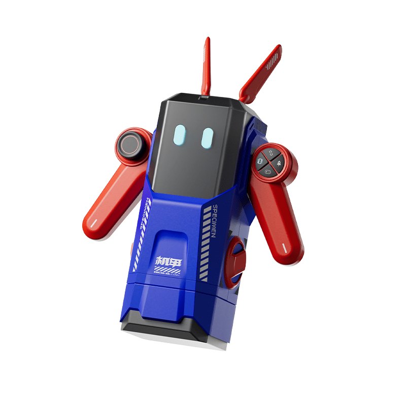 Mech Warrior Vibrating Masturbator - Heated Robot Stroker