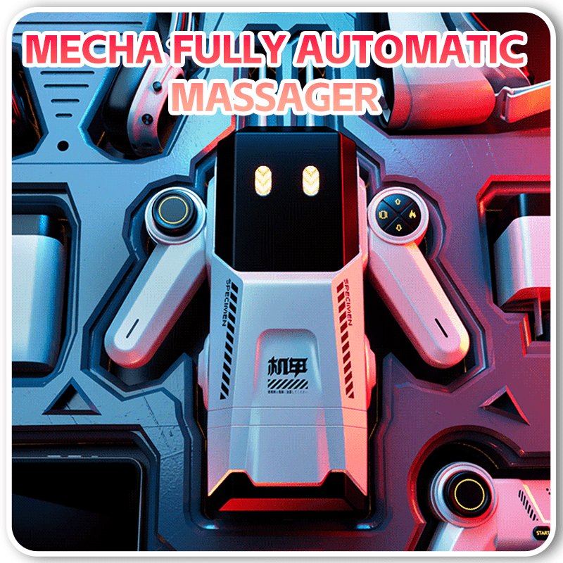 Mech Warrior Vibrating Masturbator - Heated Robot Stroker