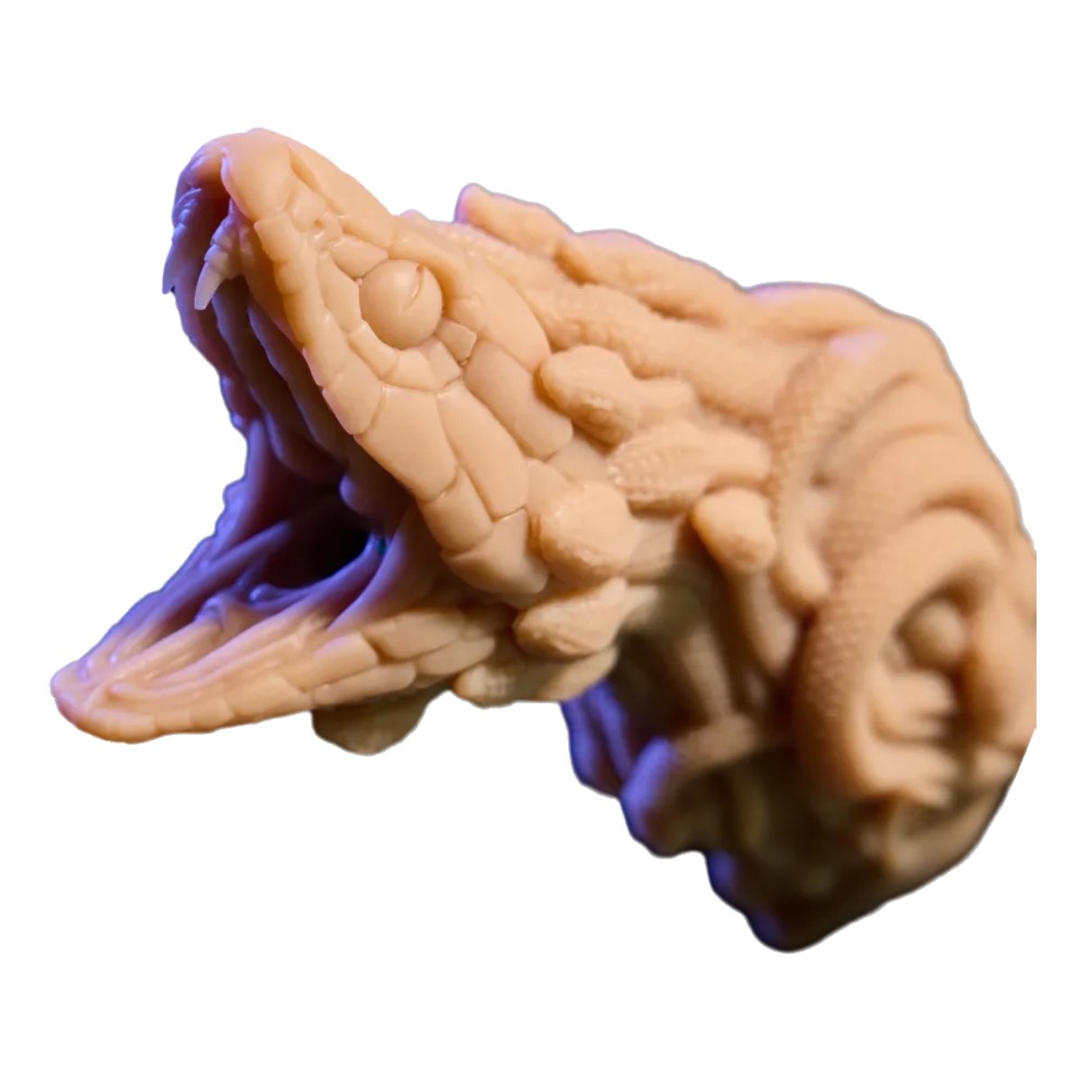 Medusa Coiled Serpent Stroker - Fantasy Male Masturbator