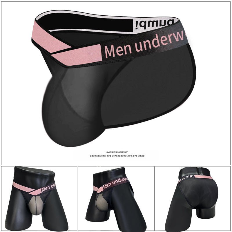 Men's Mesh Bulge Pouch Briefs - Mens Sexy Underwear