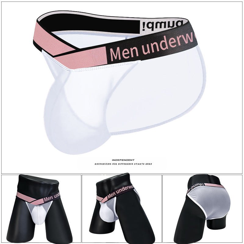 Men's Mesh Bulge Pouch Briefs - Mens Sexy Underwear