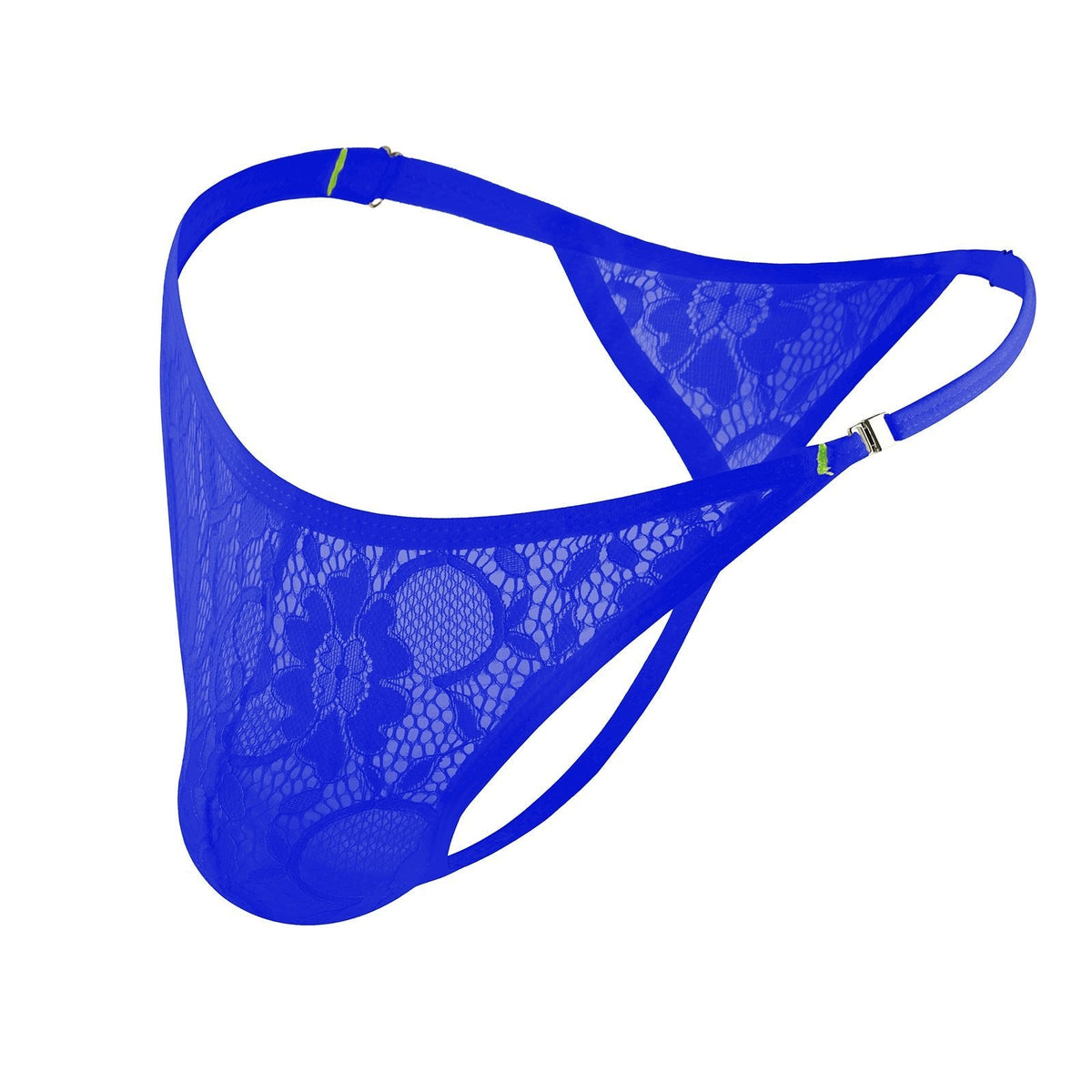 Men's Side-Button Lace Thong - Mens Sexy Underwear
