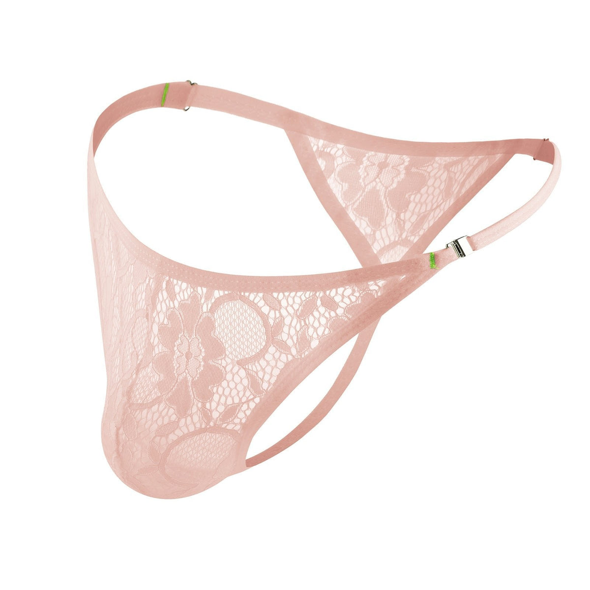 Men's Side-Button Lace Thong - Mens Sexy Underwear