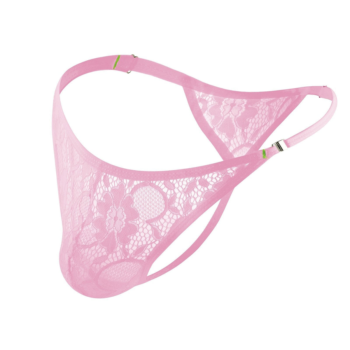 Men's Side-Button Lace Thong - Mens Sexy Underwear