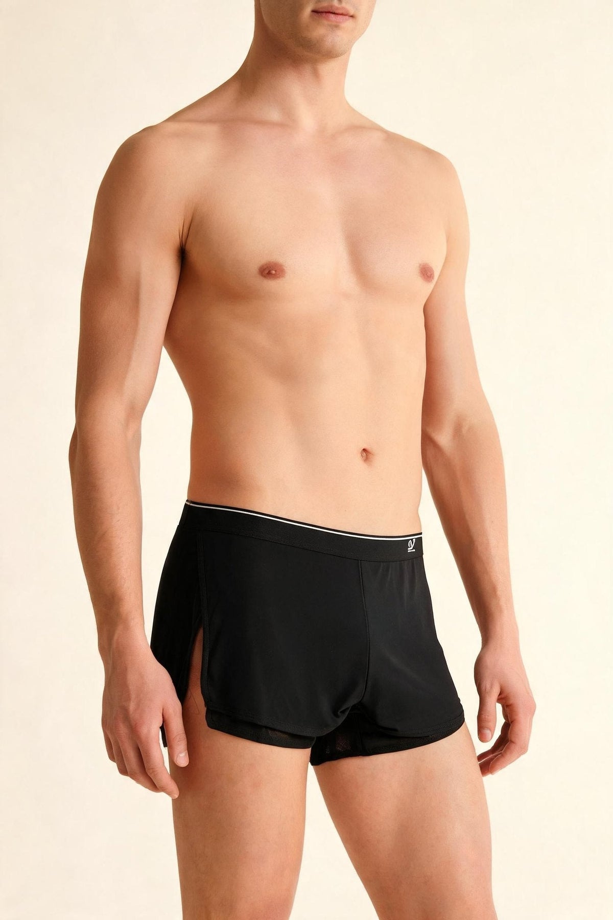 Ice Silk Quick-Dry Booty Shorts - Mens Sexy Underwear