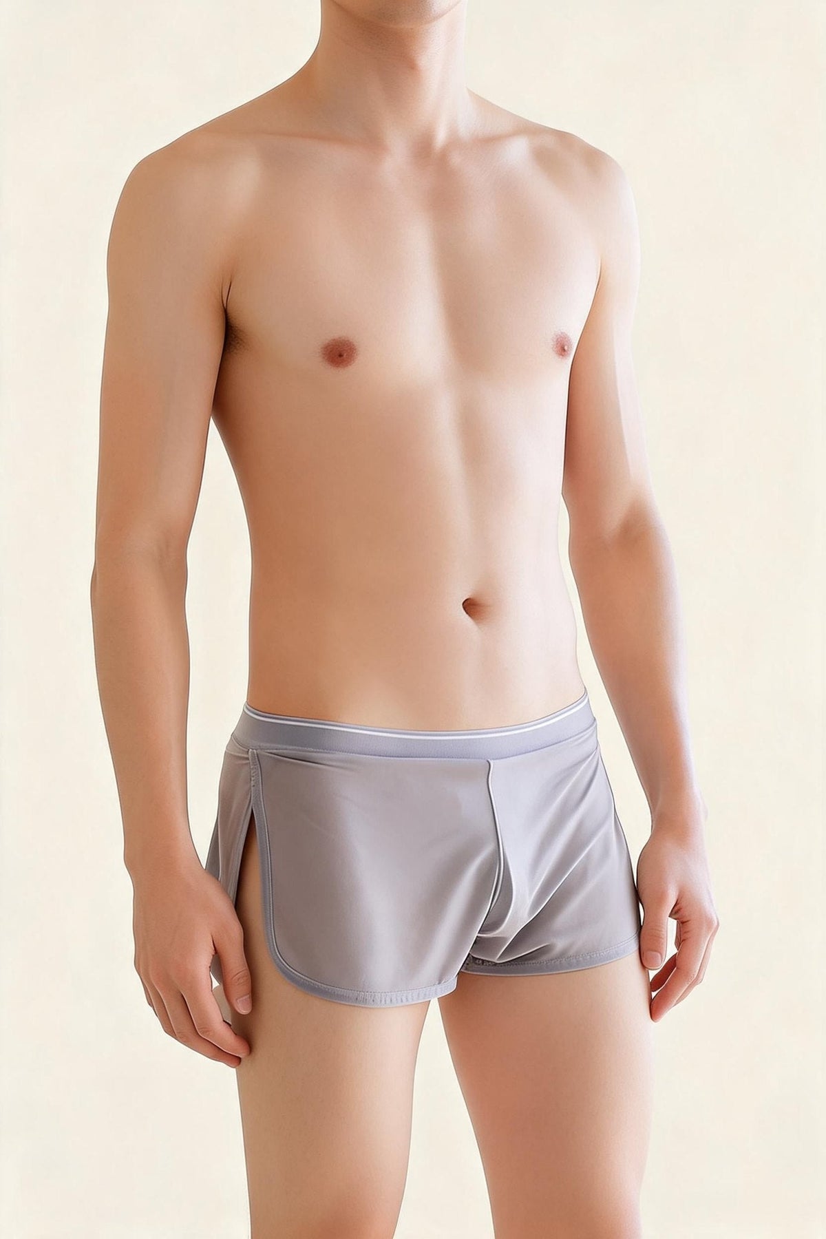 Ice Silk Quick-Dry Booty Shorts - Mens Sexy Underwear