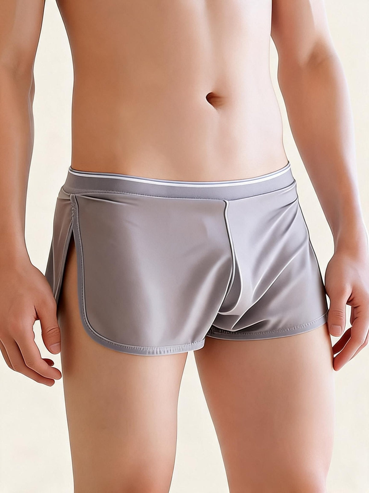 Ice Silk Quick-Dry Booty Shorts - Mens Sexy Underwear