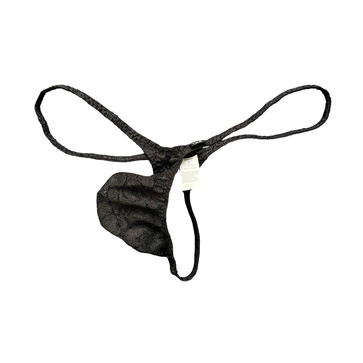 Men's Ice Silk Low Rise Thong - Mens Sexy Underwear