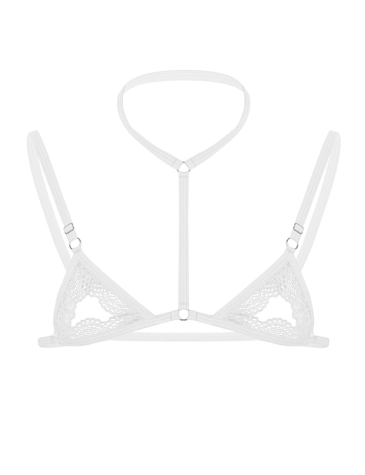Men's Lace Three-Point Bra Set - Mens Sexy Underwear