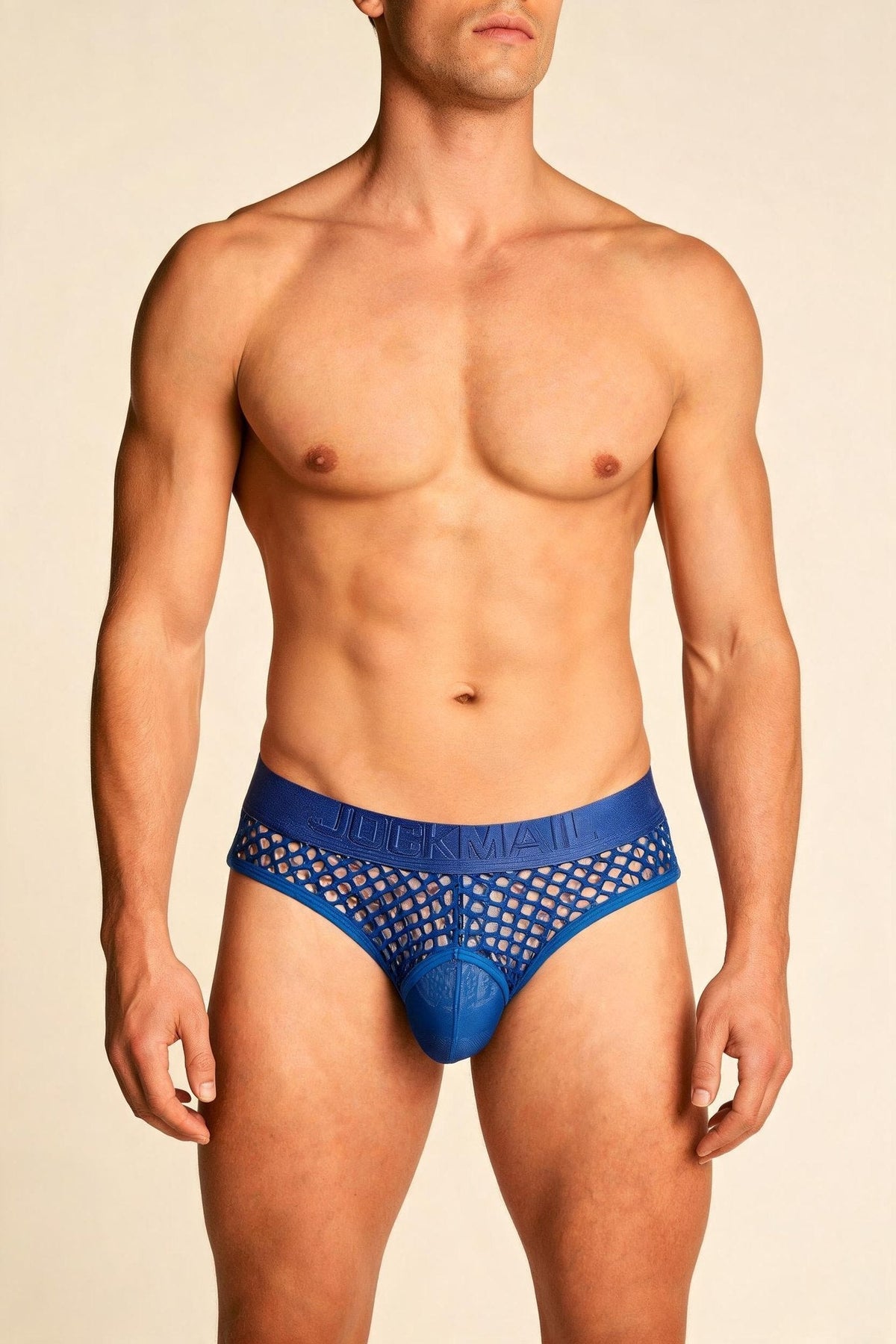 Fishnet Mesh See-Through Briefs - Mens Sexy Underwear