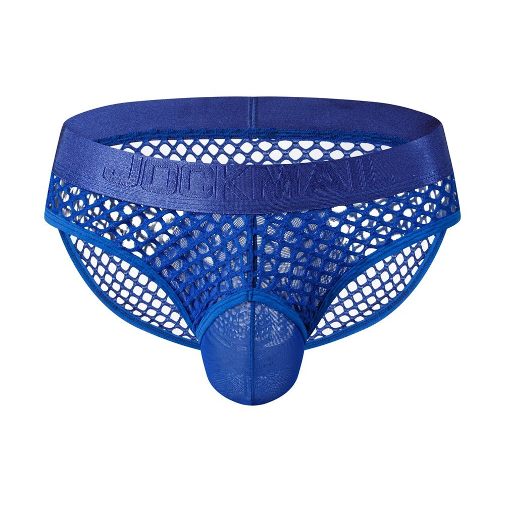 Fishnet Mesh See-Through Briefs - Mens Sexy Underwear