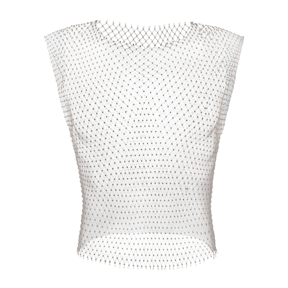 Men's Rhinestone Fishnet Bodysuit - Mens Sexy Underwear
